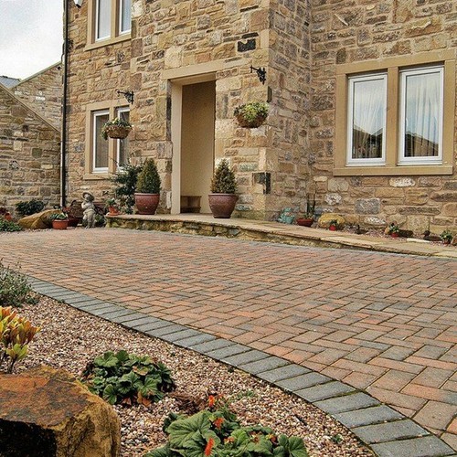 Bradstone block paving - block,