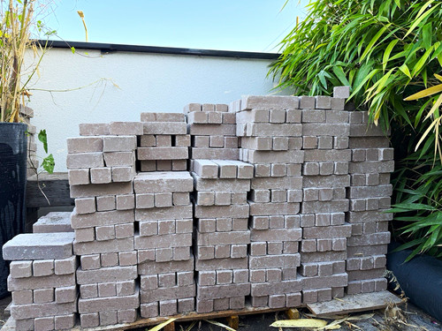 Tumbled pavers 202x50x60 light - 202x50x60,