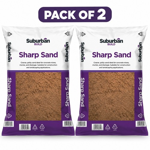 Sharp sand pack for - sand, of
