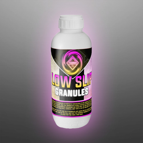 Low slip granules block - low, -block