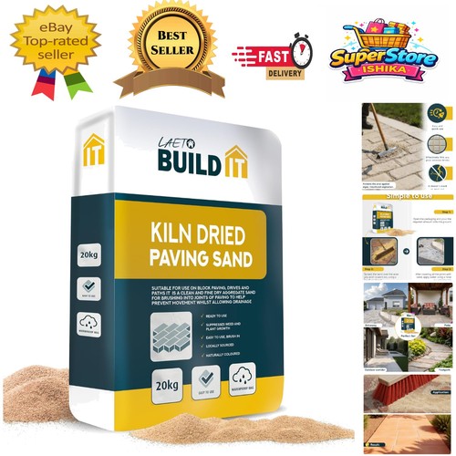 Versatile 20kg silica sand - ,