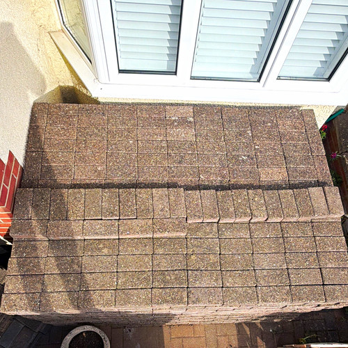 Grey rectangular concrete - rectangular,